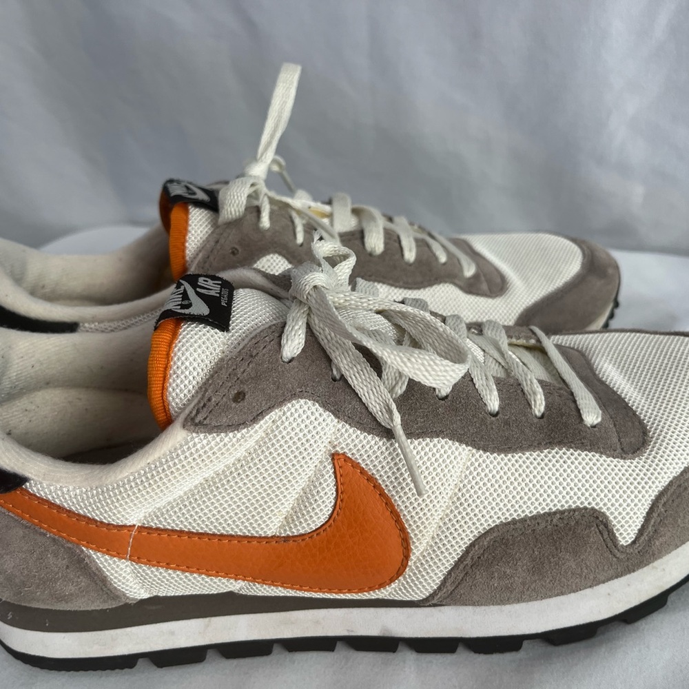 Nike Air Pegasus 83 White Orange Blaze Neutral Grey Men’s 9 (2009)